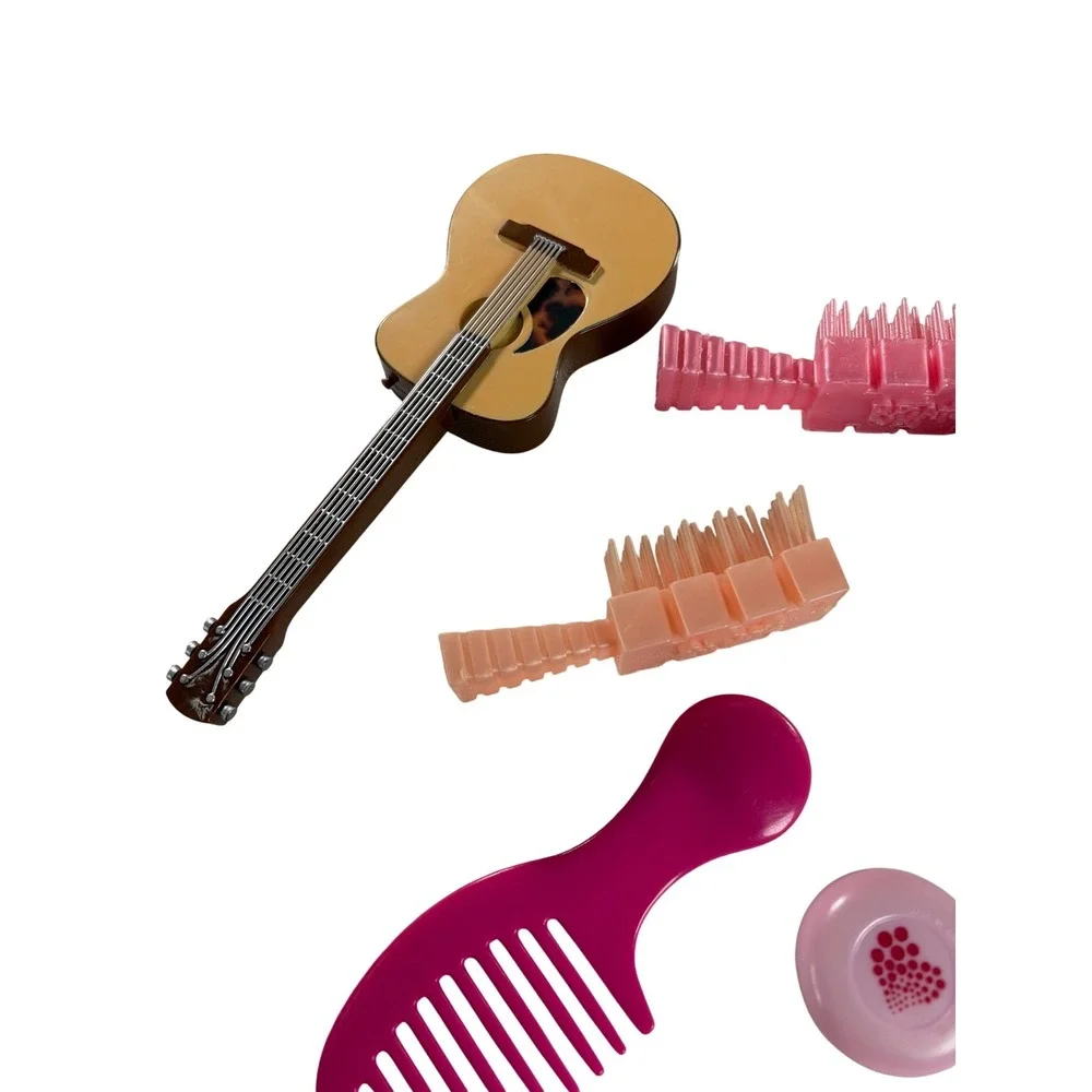 Bratz Barbie Doll Accessories Hair Brushes Guitar Purse Trophy More
